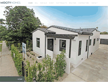 Tablet Screenshot of midcityhomesinc.com